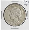Image 1 : 1934-S $1 Peace Silver Dollar Coin