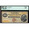 Image 1 : 1882 $20 Gold Certificate Note Fr.1175a PCGS Very Fine 25