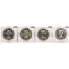 Image 1 : Lot of (4) 1958 Canada $1 Silver Dollar Coins