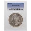 Image 1 : 1881-S $1 Morgan Silver Dollar Coin PCGS MS64