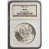 Image 1 : 1885-O $1 Morgan Silver Dollar Coin NGC MS64
