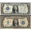 Image 1 : Lot of 1934 & 1928B $1 Funnyback Silver Certificate Notes