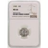 Image 1 : 1945 Mercury Dime Coin NGC MS66