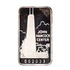 Image 1 : The First National Bank of Chicago John Hancock Center 1 oz .999 Fine Silver Art