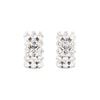 Image 1 : 14KT White Gold 4.65 ctw Diamond Earrings