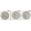 Image 1 : Lot of (3) 1887 $1 Morgan Silver Dollar Coins