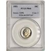 Image 1 : 1951 Proof Roosevelt Dime Coin PCGS PR66