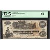 Image 1 : 1862 $100 Confederate States of America Note T-39 PCGS New 62