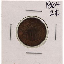 1864 Two Cent Piece Coin