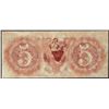 Image 2 : 1800's $5 Canal Bank New Orleans Obsolete Note