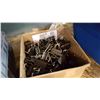 Image 3 : BOX OF ZIPPERS AND RETAIL HANGING CLIPS AND 3 NEW HANGING LIGHTS