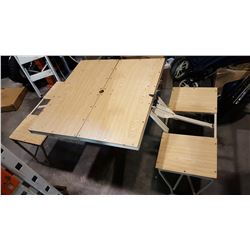 FOLDING PICNIC TABLE