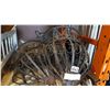 Image 2 : 2 VINTAGE WROUGHT IRON PLANTERS