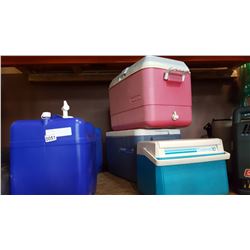 FIVE COOLERS