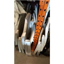 5 FOLDING PATIO CHAIRS