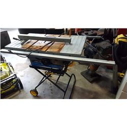 10 INCH DELTA TABLE SAW WITH STAND