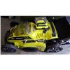 Image 2 : RYOBI ELECTRIC LAWNMOWER WITH BATTERY AND CHARGER, WORKING