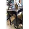 Image 1 : BLACK 1 DRAWER NIGHTSTAND