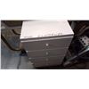 Image 1 : 4 DRAWER CHEST WITH ELECTRICAL MISC