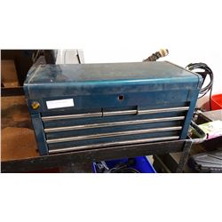 BLUE TOOL BOX AND CONTENTS