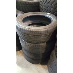 FOUR BRIDGESTONE P235/55RF18 INCH TIRES