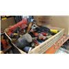 Image 1 : TRAY OF TOOLS AND RUBBER HAMMERS