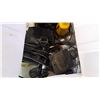 Image 2 : BOX OF TOOLS AND A SMALL AIR COMPRESSOR