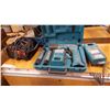 Image 1 : MOTOMASTER BATTERY CHARGER AND MAKITA CORDLESS DRILL IN CASE