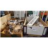 Image 1 : 2 BOXES WITH TOOLS AND FAUCETS