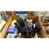Image 3 : BOX OF ELECTRONICS AND SHREDDER AND CAMERA