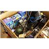 Image 4 : BOX OF ELECTRONICS AND SHREDDER AND CAMERA