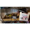 Image 1 : 3 BOXES OF LOAD STRAPS, CASTERS, AND EXTENTION CORD W/ HOSE