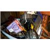 Image 1 : TOTE OF POWER TOOLS AND VISORS