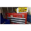 Image 2 : BLUE KOBALT TOOLBOX FILLED W/ SOCKETS AND RED TOOLBOX AND BOX OF STRIP NAILS