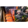 Image 2 : NEW TRAVEL COVERS AND ORANGE TENT CAPS AND TENT PEGS