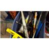 Image 3 : TOTE OF TOOLS, BOLT CUTTERS, AND MORE