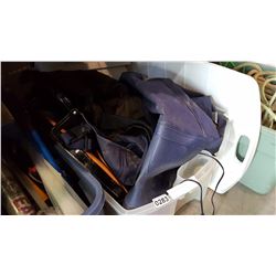 TOTE OF TOOLS AND SEAT