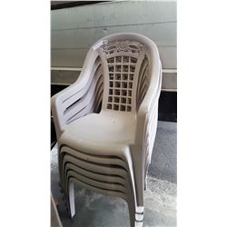 6 PATIO CHAIRS