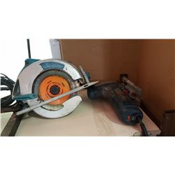 MAKITA CIRCULAR SAW AND BOSCH JIGSAW