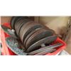 Image 1 : TOTE OF WALTER GRINDER AND CUTOFF DISCS