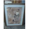 Image 1 : LARGE FRAMED MUSIC PRINT