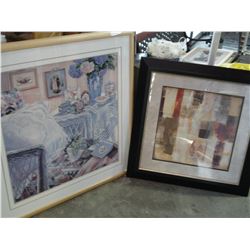THREE LARGE PRINTS