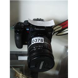 KONICA MINOLTA MAXIM 7D WITH TAMRON ASHERICAL 1 D I F 28 TO 30 MM 3.5-6.3 LENS