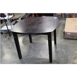 SQUARE MODERN DARK FINISH TABLE