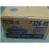 Image 2 : BOX 1991 TOP STADIUM HOCKEY CARDS IN ORIGINAL BOX