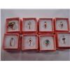 Image 1 : LOT OF EIGHT WOMENS DINNER RINGS