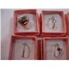Image 3 : LOT OF EIGHT WOMENS DINNER RINGS