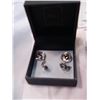 Image 2 : SILVER EARRINGS AND 2 NOSE STUDS