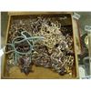 Image 2 : CASE OF RHINESTONE JEWELLRY AND SILVER TONE ESTATE JEWELLRY