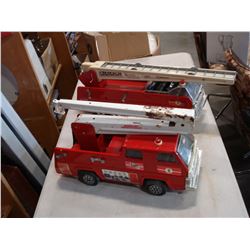 2 TONKA FIRE TRUCK TOYS